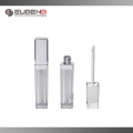 Gold /silver plastic custom empty lip gloss packaging